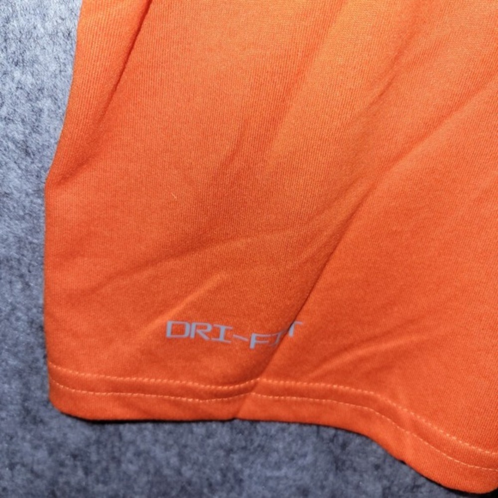 NWT Nike Men's Large L Rush Orange Legend Tee 727982-888 Performance Gym Shirt‎ - Picture 5 of 11